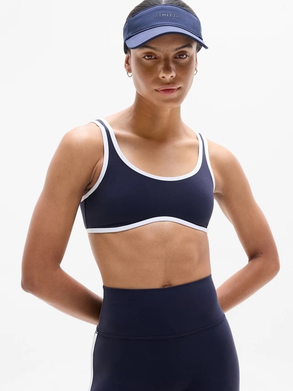 Athleta Transcend Tipped Sports Bra